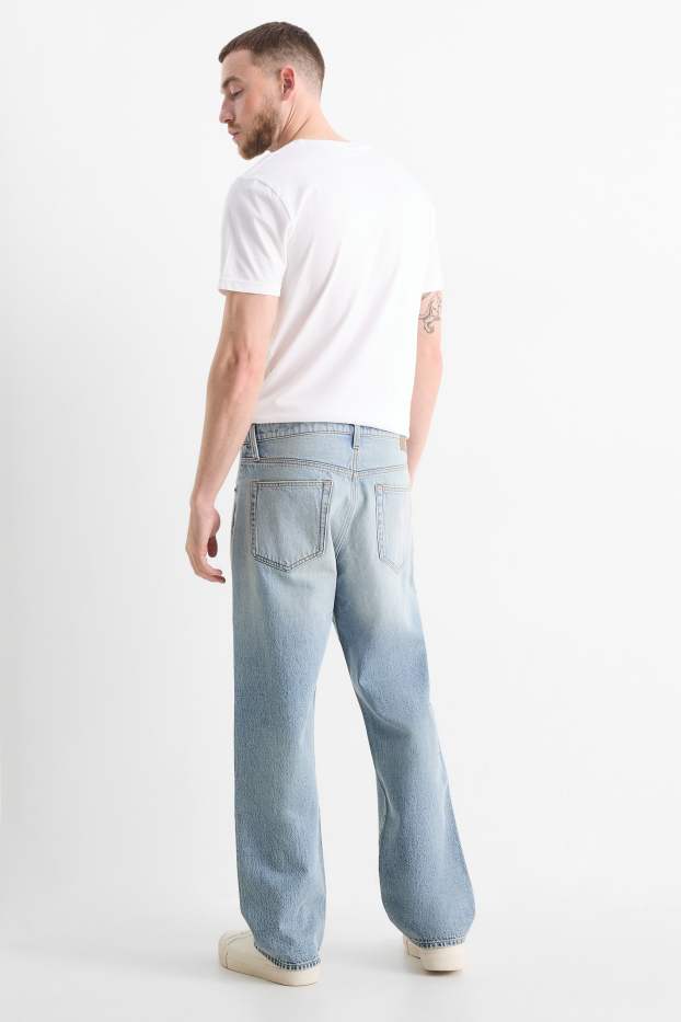 Herren - Relaxed Jeans - helljeansblau