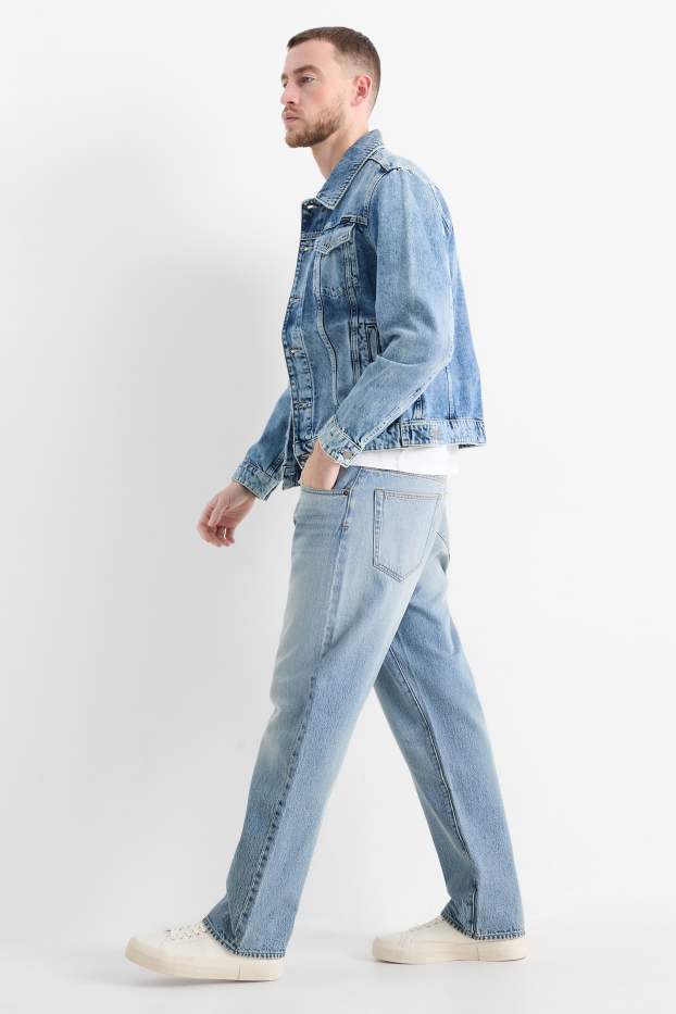 Herren - Relaxed Jeans - helljeansblau