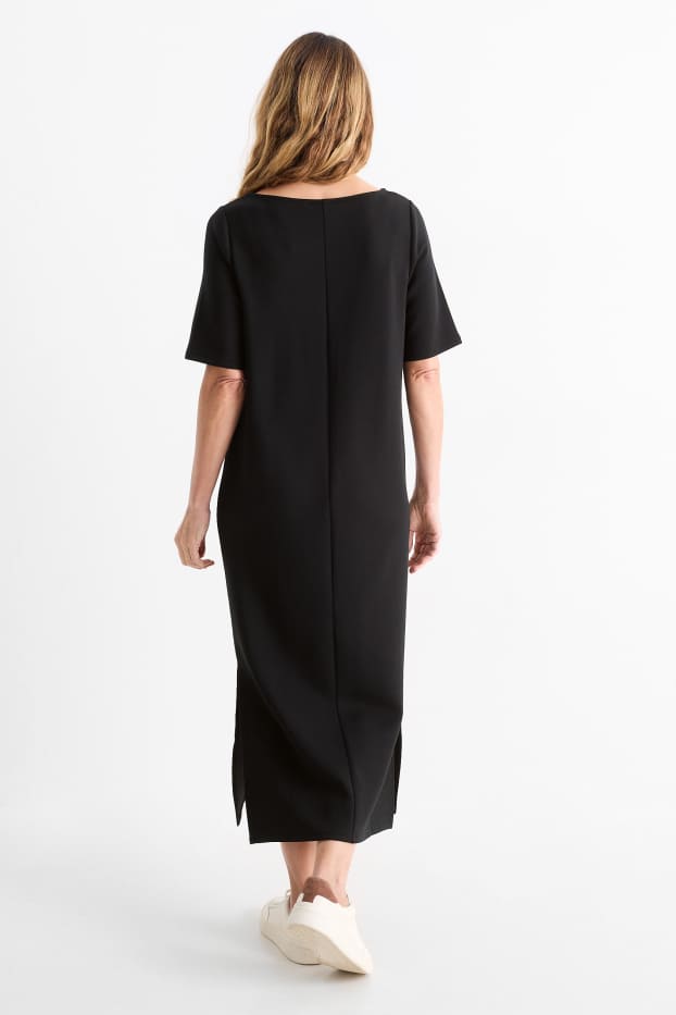 Donna - Vestito a t-shirt - nero