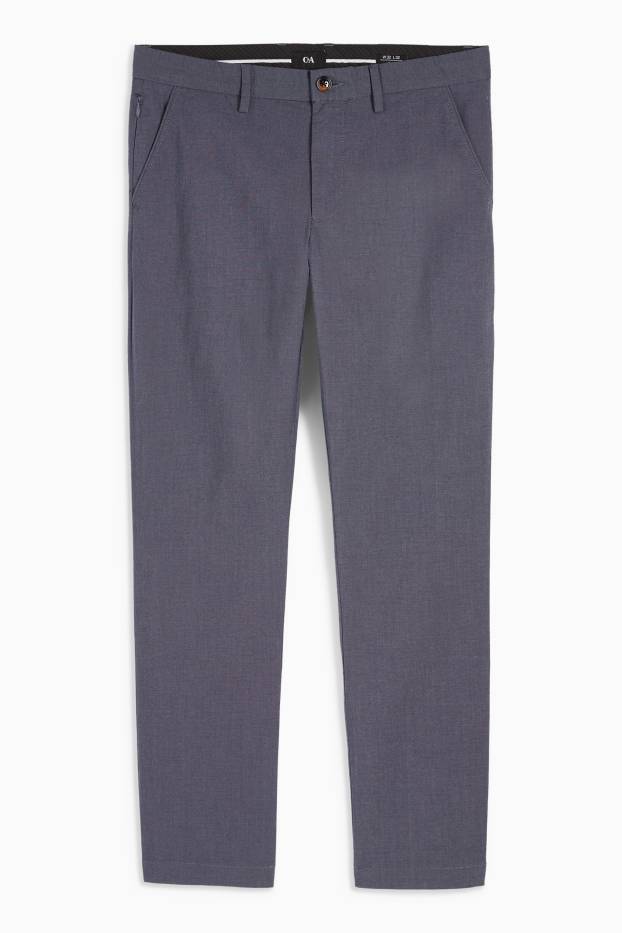Herren - Chino - Slim Fit - dunkelblau