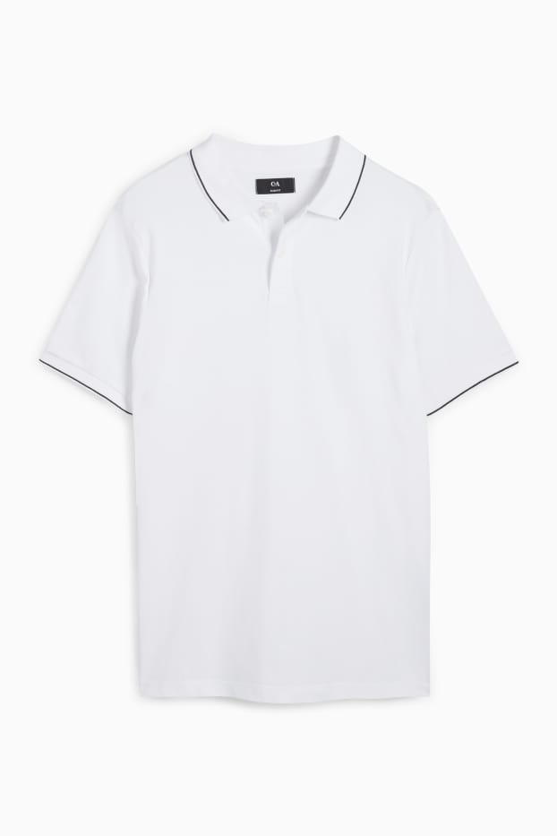 Hombre - Polo - blanco