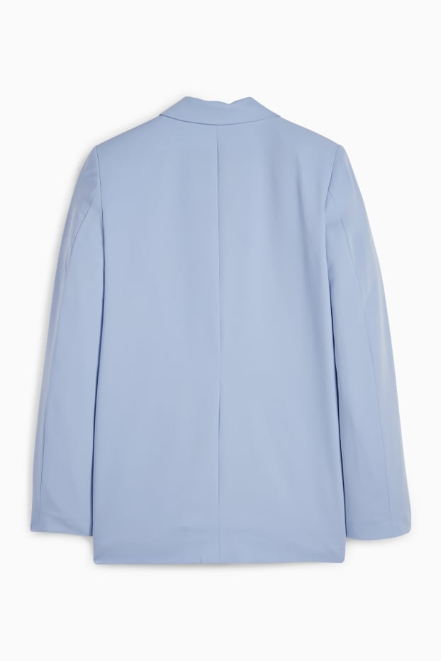 Donna - Blazer lungo - regular fit - azzurro