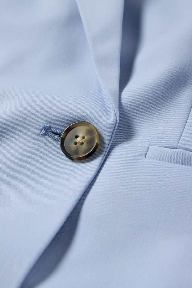 Donna - Blazer lungo - regular fit - azzurro
