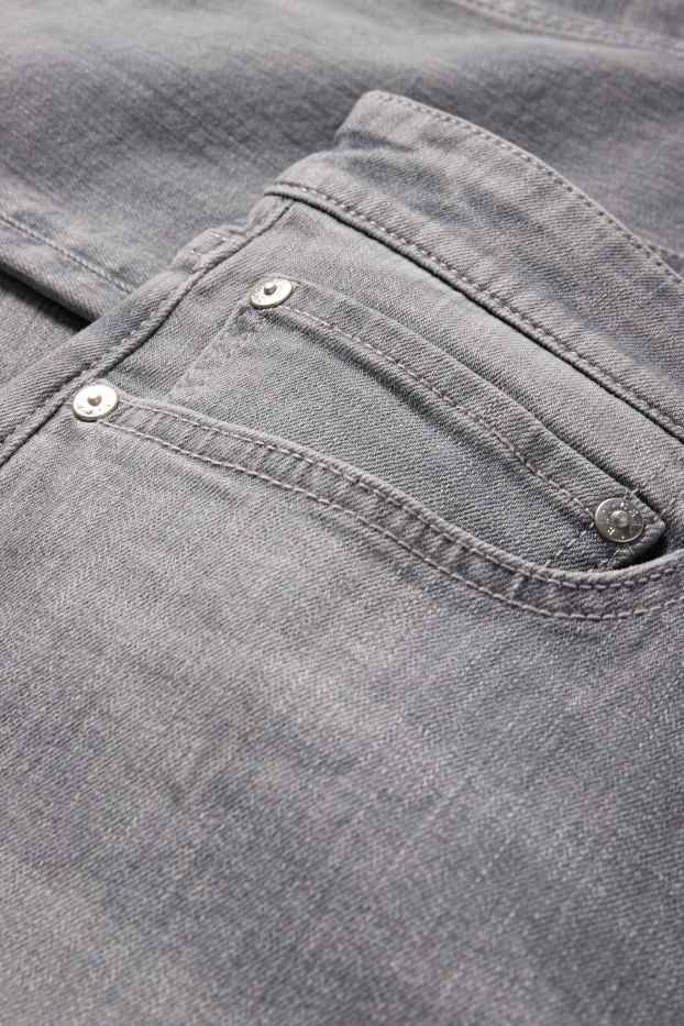 Men - Slim tapered jeans - denim-light gray