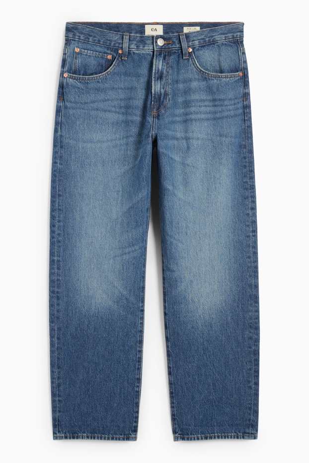 Heren - Relaxed jeans - jeansblauw