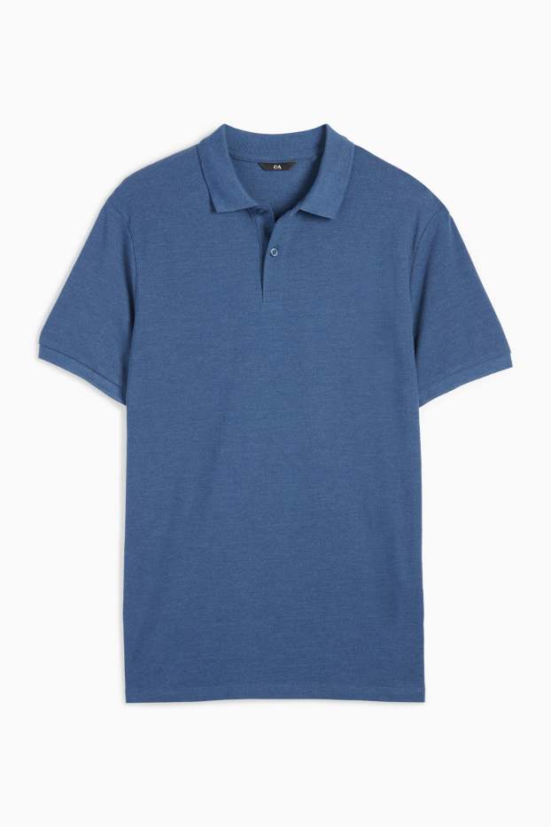 Bărbați - Tricou polo - albastru