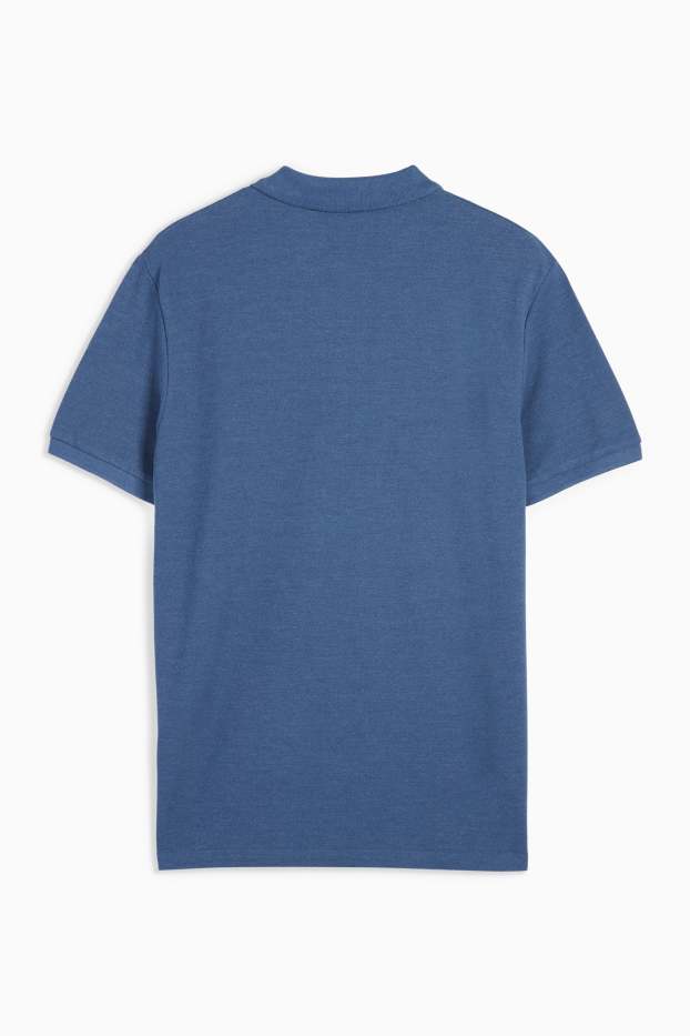 Bărbați - Tricou polo - albastru