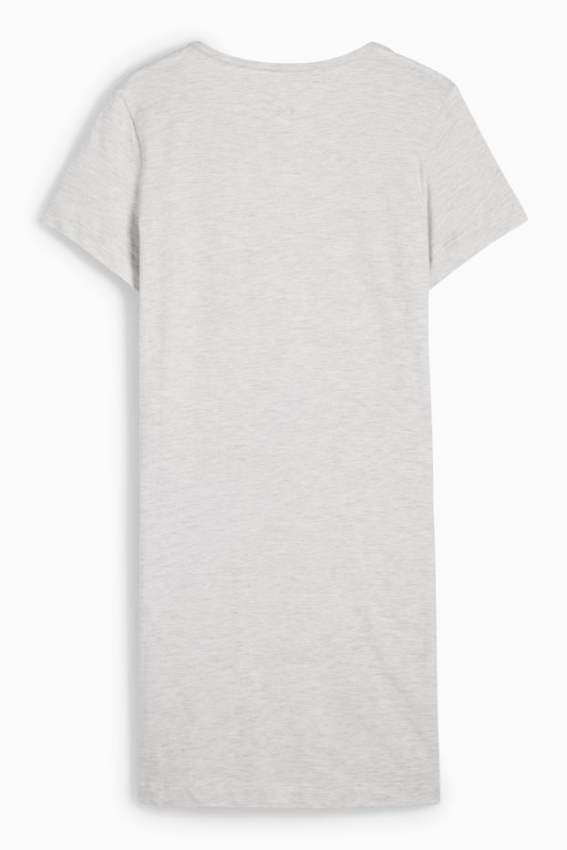 Femmes - Chemise de nuit - gris clair chiné