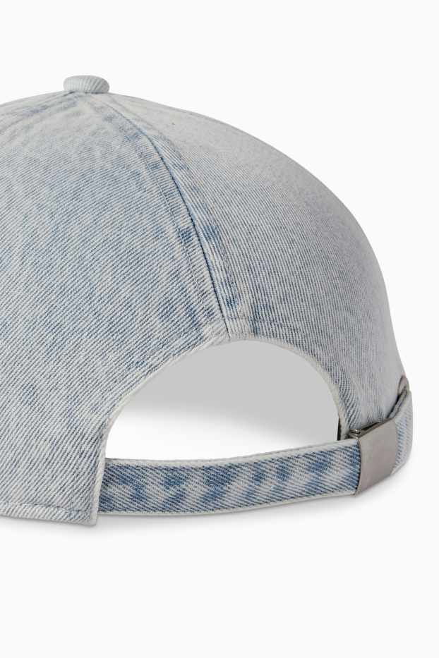 Femmes - Casquette en jean - jean bleu clair