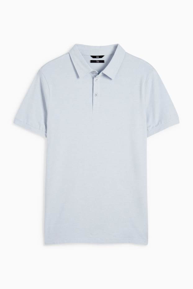 Herren - Poloshirt - Flex - hellblau