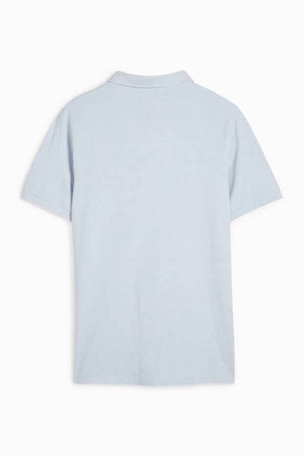 Herren - Poloshirt - Flex - hellblau