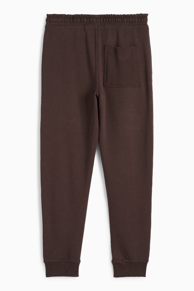Kinderen: jongens - Joggingbroek - donkerbruin