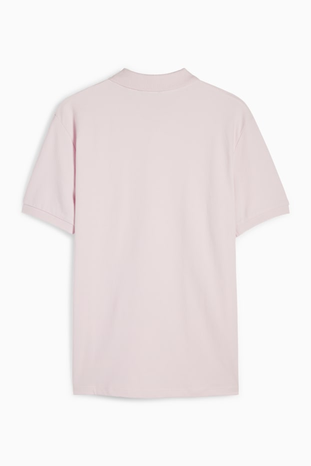 Herren - Poloshirt - rosa