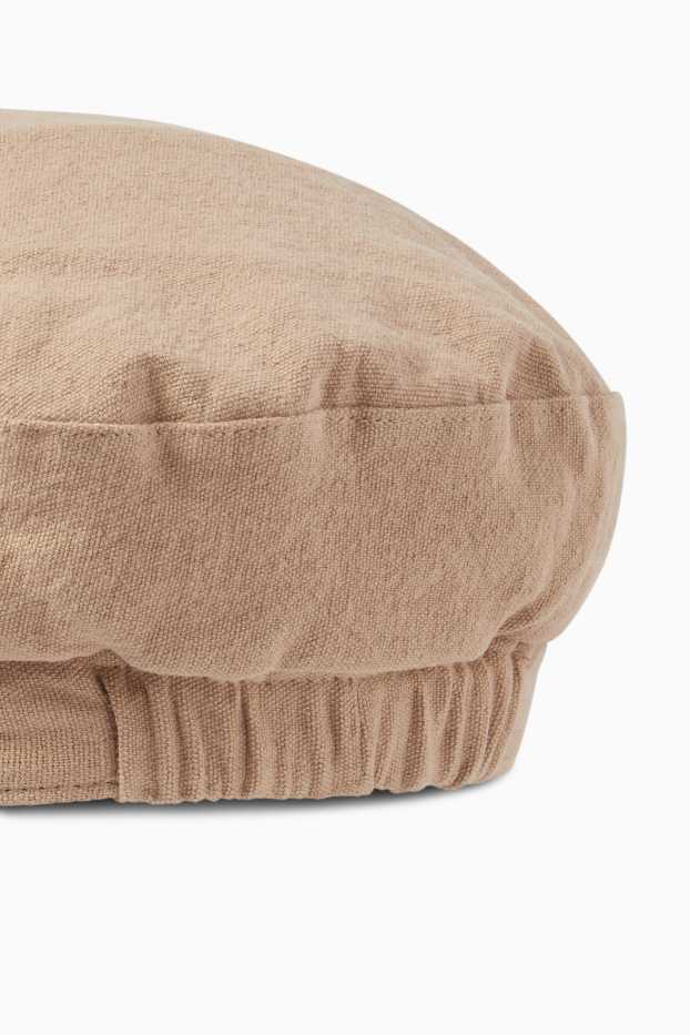 Donna - Berretto Bakerboy - beige