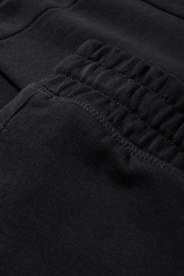 Herren - Cargo-Jogginghose - schwarz