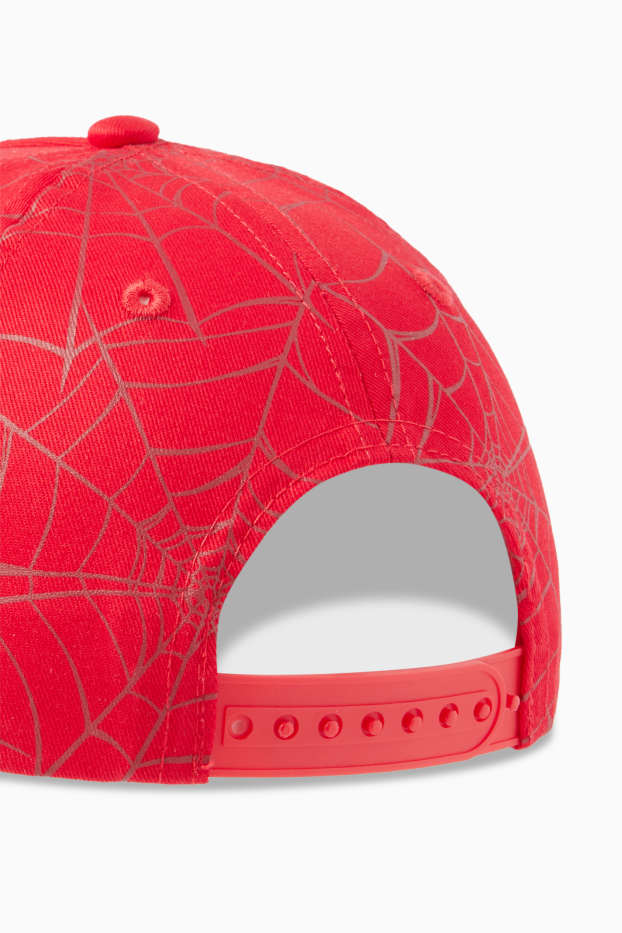 Enfants garçons - Spider-Man - casquette de baseball - rouge