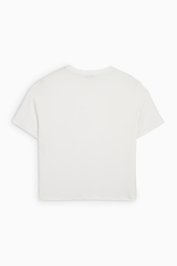Femmes - T-shirt - blanc crème