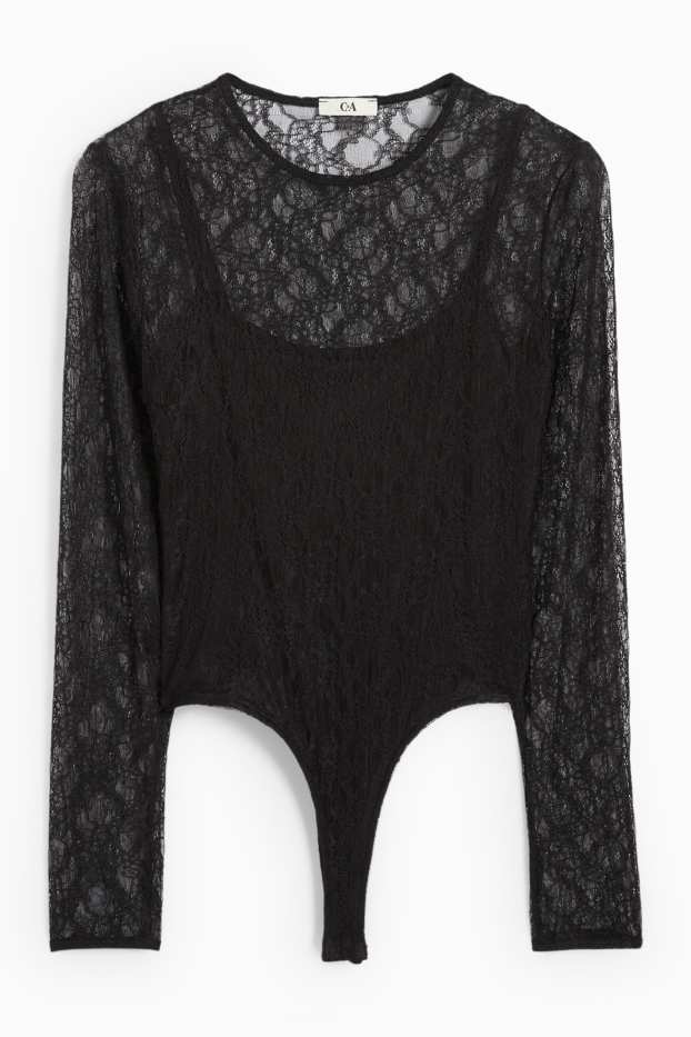 Femei - Body - negru