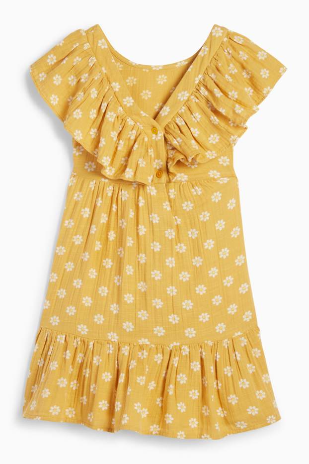 Nena - Vestit - de flors - groc