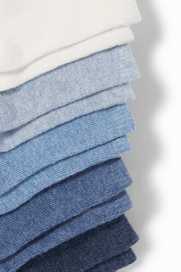 Baby Boys - Multipack of 10 - baby socks - light blue