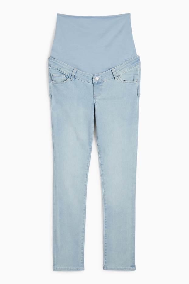 Femei - Jeans gravide - slim jeans - LYCRA® - denim-albastru deschis