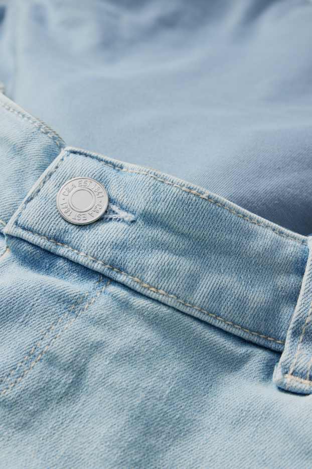 Femei - Jeans gravide - slim jeans - LYCRA® - denim-albastru deschis