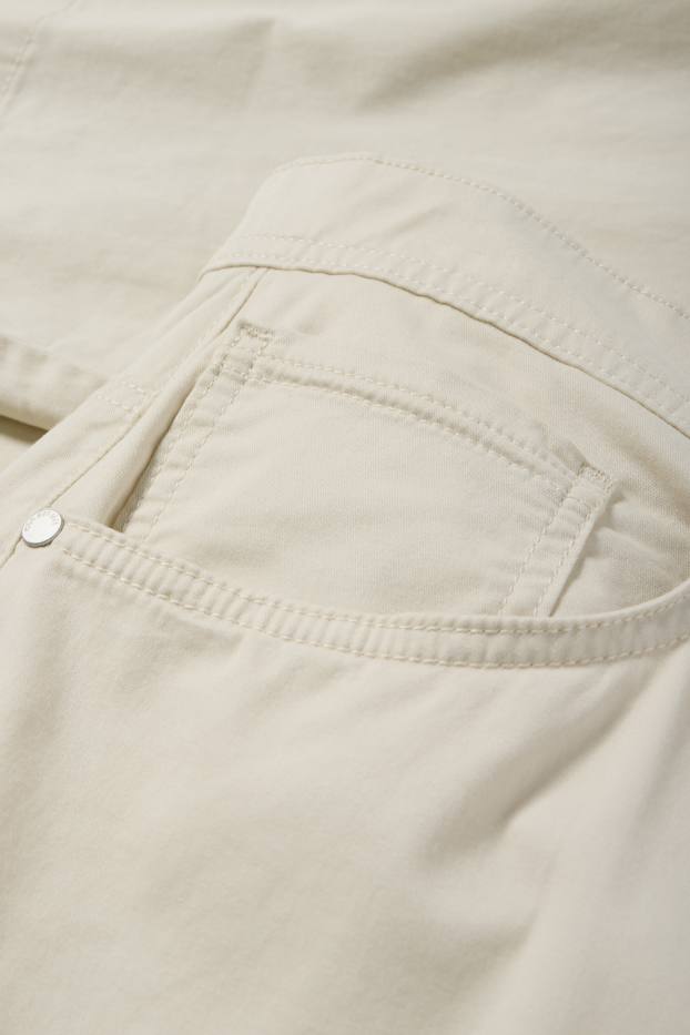 Hommes - Pantalon - regular fit - beige clair