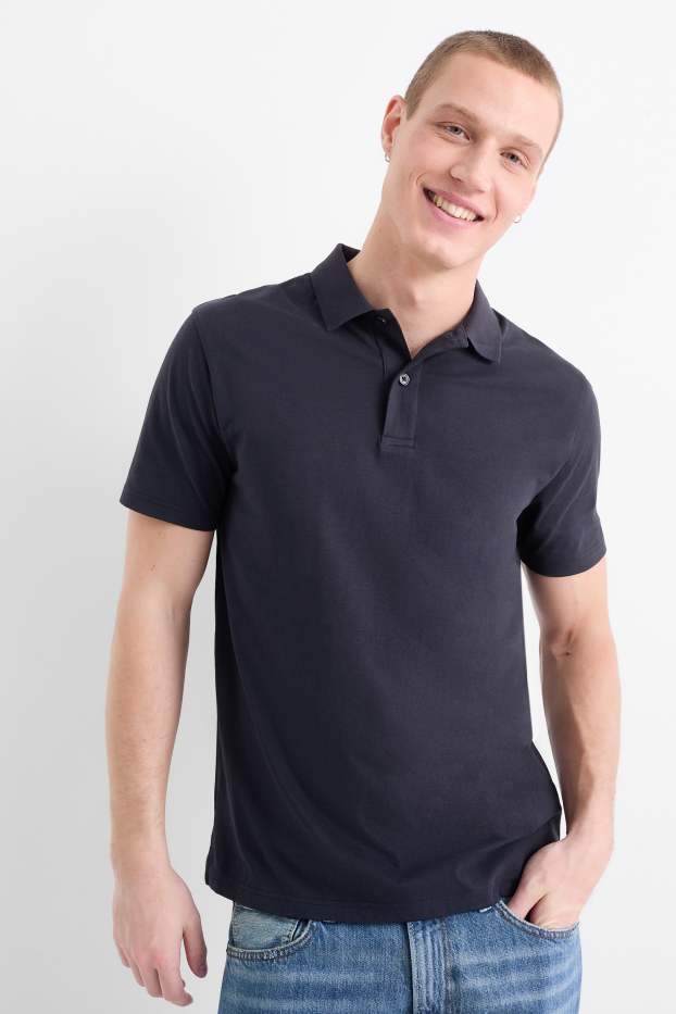 Home - Polo - blau fosc