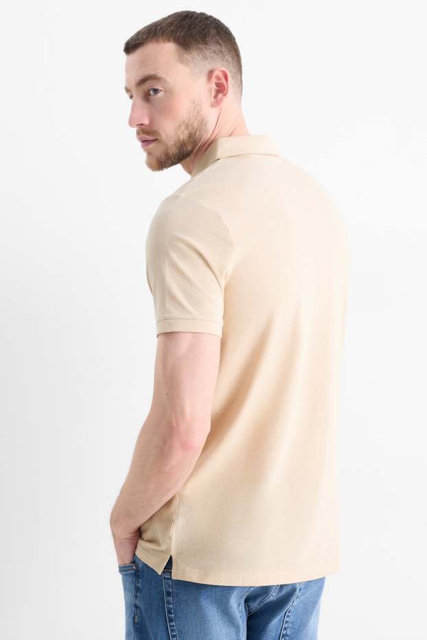 Herren - Poloshirt - Flex - beige