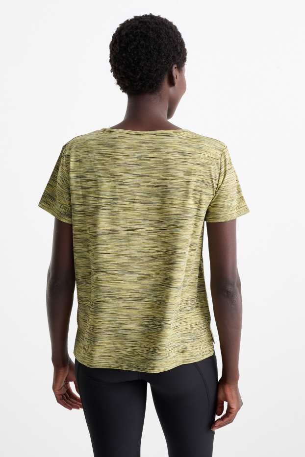 Dames - Sportshirt - UV-bescherming - lichtgroen