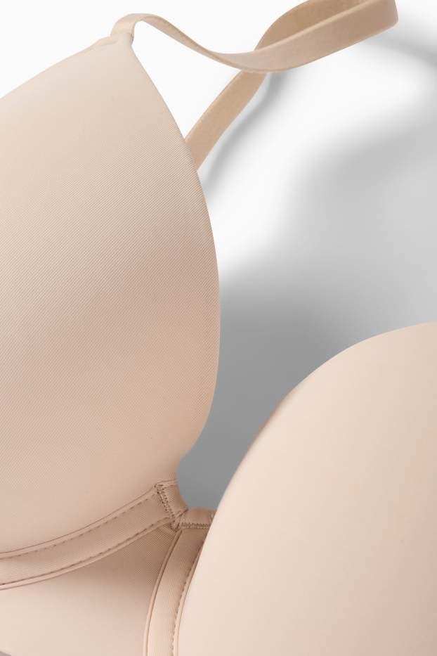 Dona - Sostenidors amb cèrcols - FULL COVERAGE - enconxats - beix