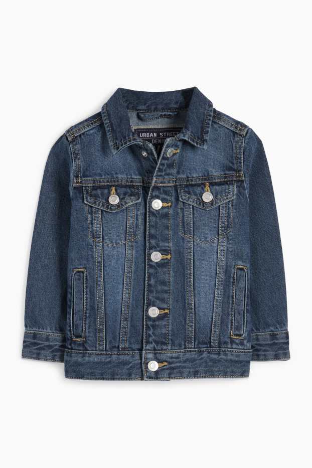 Kinder Buben - Jeansjacke - dunkeljeansblau