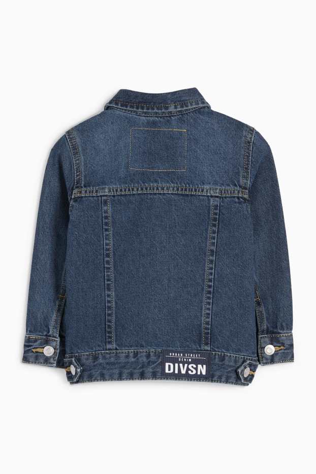 Enfants garçons - Veste en jean - jean bleu foncé