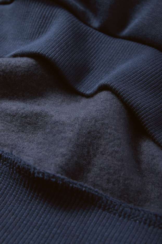 Uomo - Felpa - blu scuro