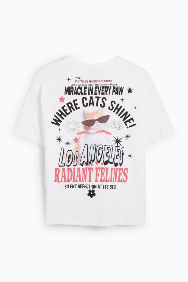 Dames - T-shirt - wit
