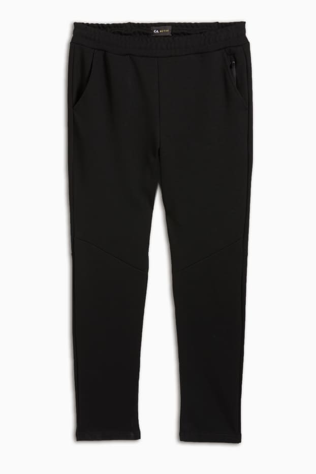 Hommes - Pantalon de jogging de sport - noir