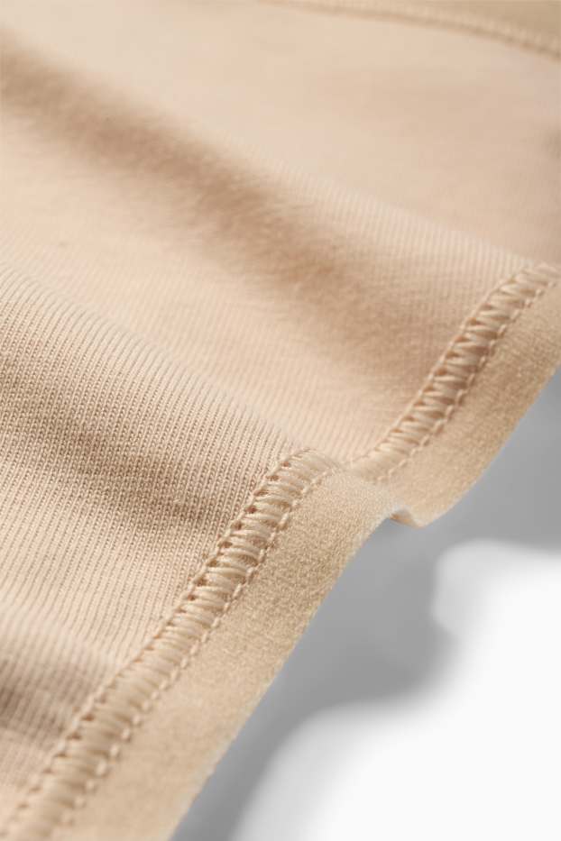 Femmes - Lot de 3 - strings - beige