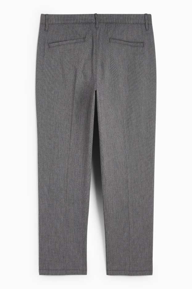 Home - Xinos - tapered fit - texturats - gris fosc