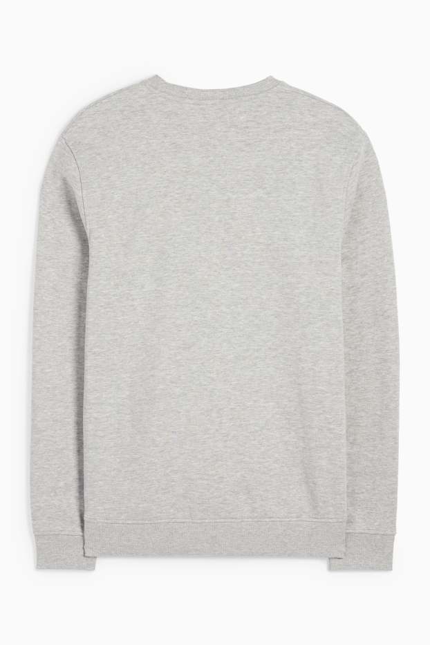Hommes - Sweat - gris clair chiné