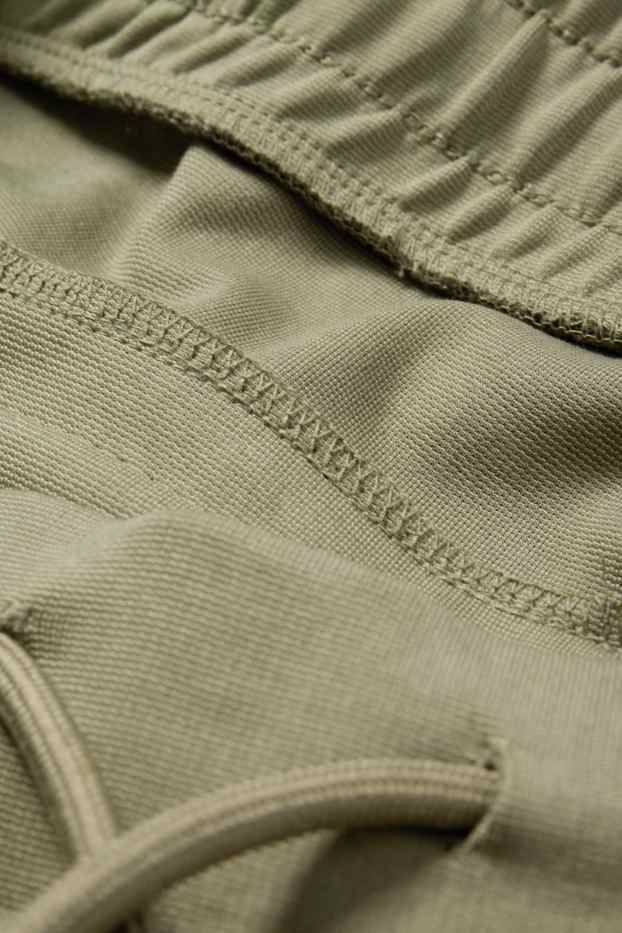 Hommes - Pantalon de jogging cargo - vert