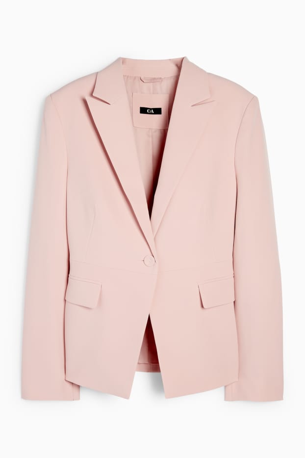 Women - Business blazer - fitted - rose