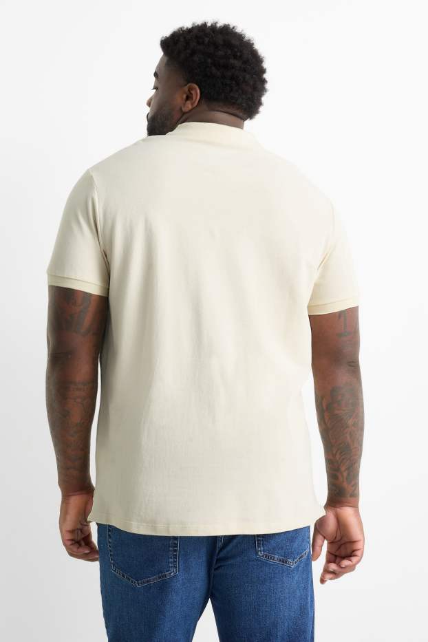 Home - Polo - blanc trencat