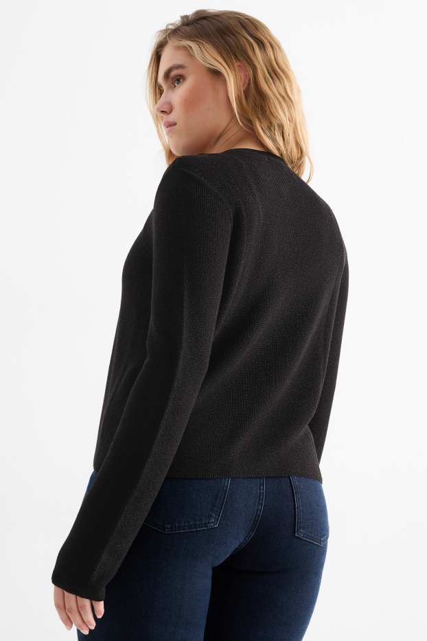 Femmes - Gilet de maille - noir