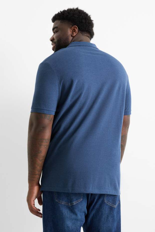 Bărbați - Tricou polo - albastru