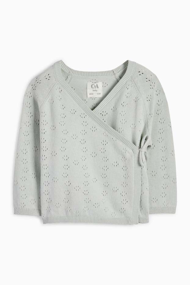 Neonate - Completo per neonati - 2 pezzi - grigio chiaro