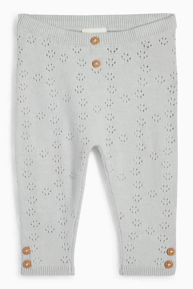 Neonate - Completo per neonati - 2 pezzi - grigio chiaro