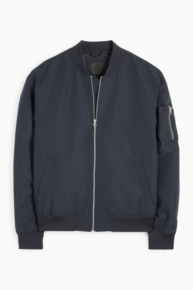 Men - Bomber jacket - dark blue