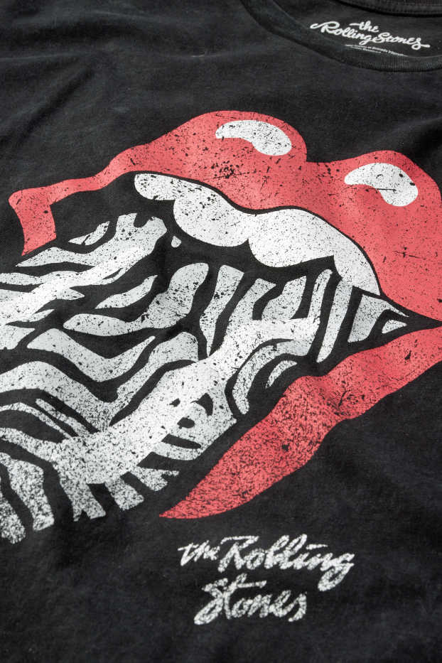 Damen - T-Shirt - Rolling Stones - anthrazit