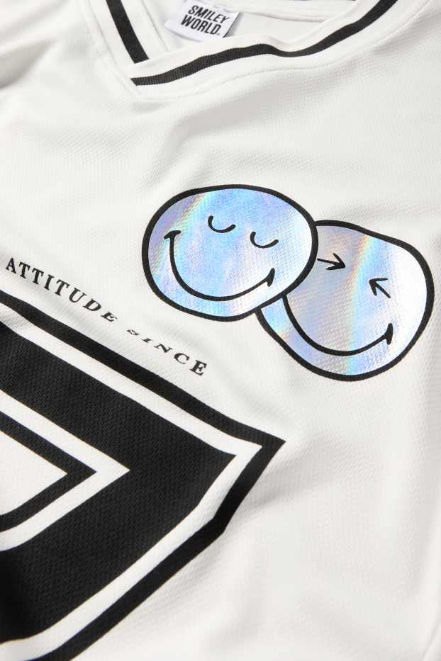 Enfants filles - SmileyWorld® - T-shirt - blanc