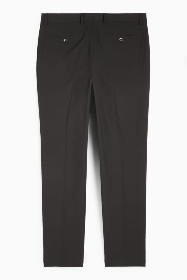 Men - Mix & match trousers - regular fit - Flex - LYCRA® - black